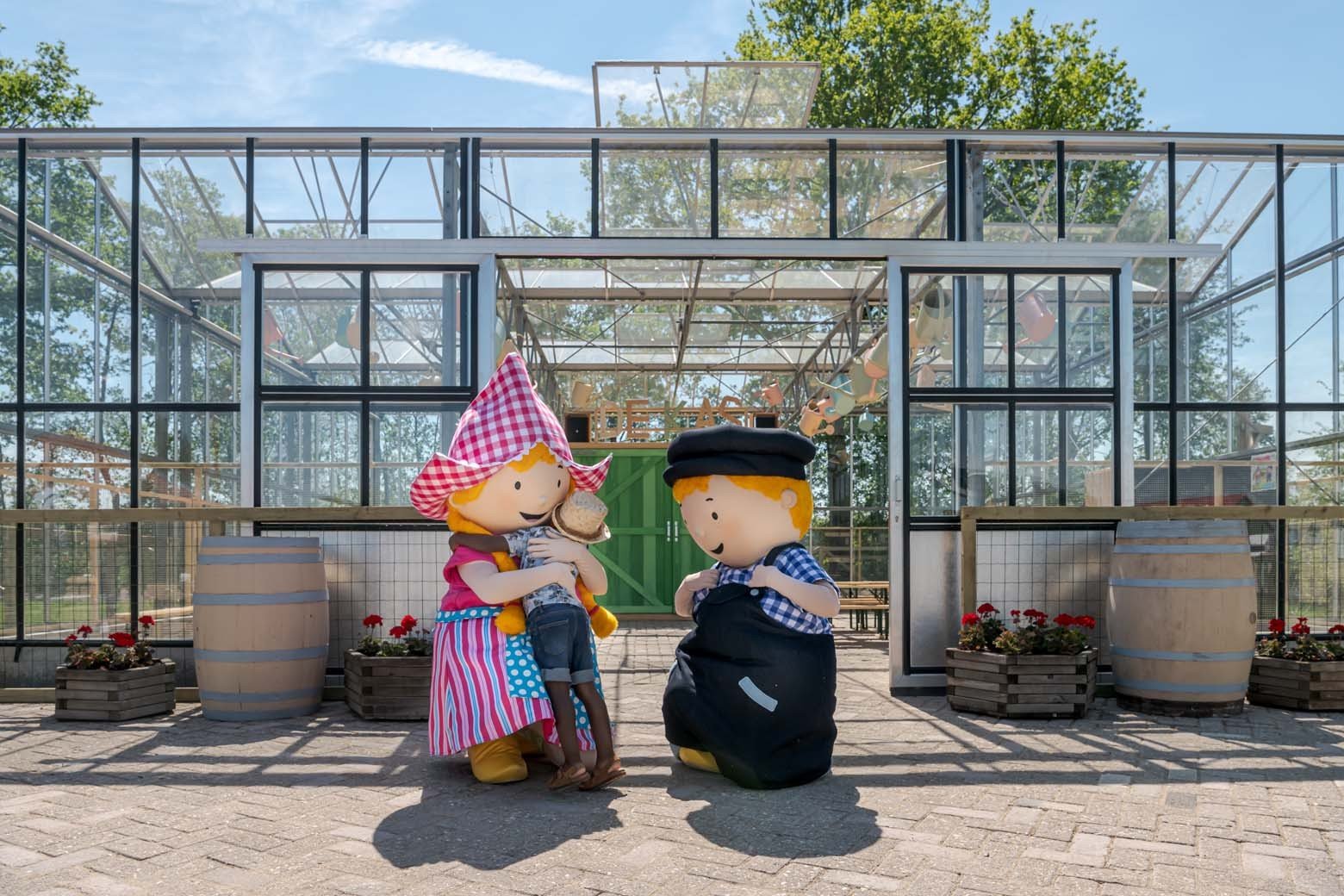 Meet en greet met Fien en Teun bij Familie Resort Molenwaard