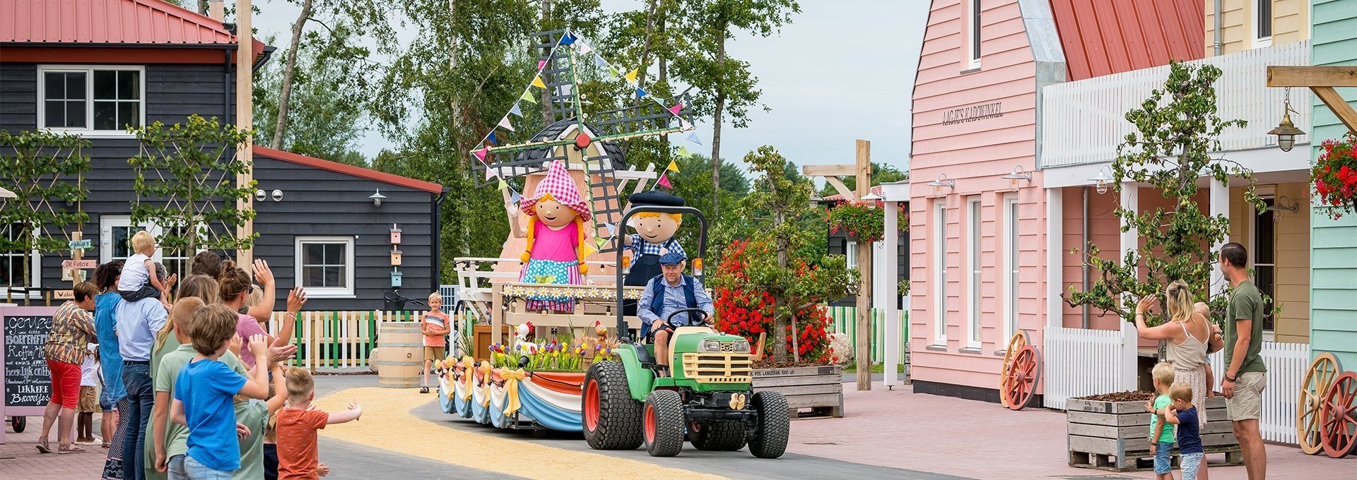 Sterrenparade familie resort molenwaard