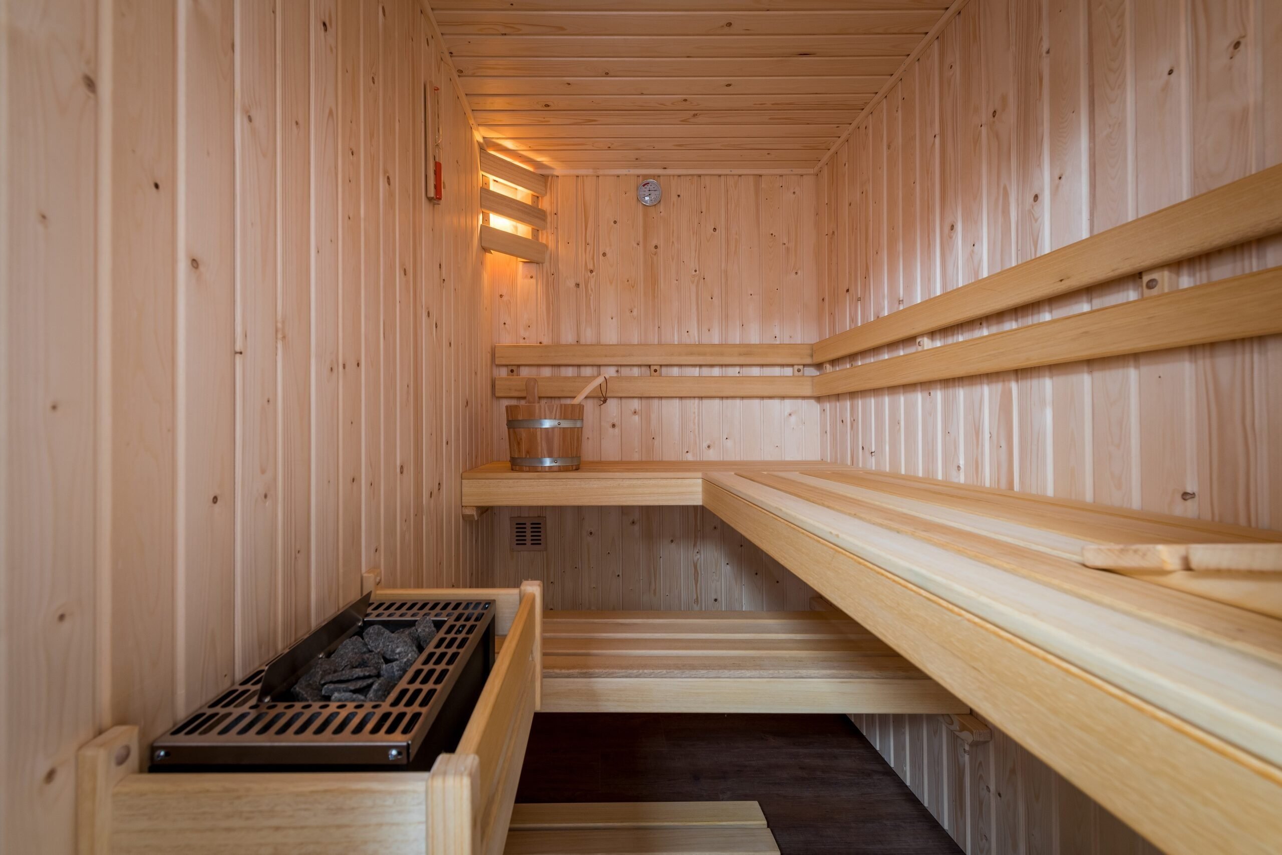 Groepsaccommodatie sauna bij Familie Resort Molenwaard